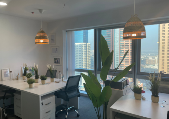 Coworking office space in Dubai